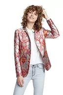 Kurtki damskie - Desigual Damska kurtka 20SWEW957026M, pomarańczowa, XL - miniaturka - grafika 1