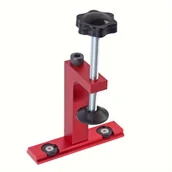 Inne - TEMU 1 szt. Wytrzymała aluminiowa zacisk do stolarstwa - Regulowany 30/45mm, Czerwono-Czarny zacisk do piły taśmowej z 6-calowym cienkim do - miniaturka - grafika 1