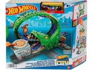 Tory, garaże, parkingi - Hot Wheels City Pętla krokodyla Hkx39 - model lub pojazd - miniaturka - grafika 1