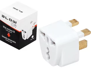 Blow Przejściówka / adapter sieciowy AC (Wtyk UK - Gniazdo Uniwersalne) - Adaptery i przejściówki - miniaturka - grafika 1