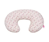 Poduszki - MOTHERHOOD - Poduszka do karmienia CLASSICS różowa - miniaturka - grafika 1