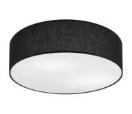Lampy sufitowe - Plafon SIRJA DOUBLE 4xE27/60W/230V śr. 45 cm czarny - miniaturka - grafika 1