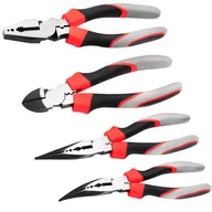 Kombinerki i obcęgi - KOMBINERKI SZCZYPCE OBCINACZKI BOCZNE KLESZCZE XXL ZESTAW 4 SZTUKI - miniaturka - grafika 1