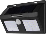 Lampy ogrodowe - Kinkiet LED Kinkiet solarny 40 LED z czujnikiem ruchu i zmierzchu - miniaturka - grafika 1