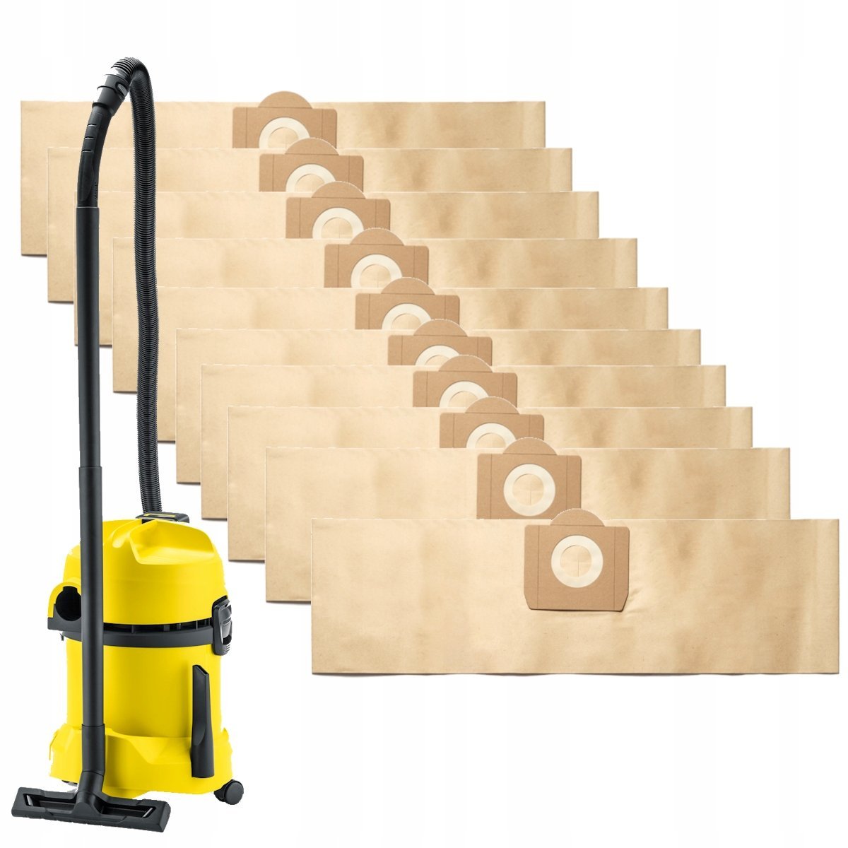 10x worek do odkurzacza worki papierowe do Karcher Electrolux Volta Hoover