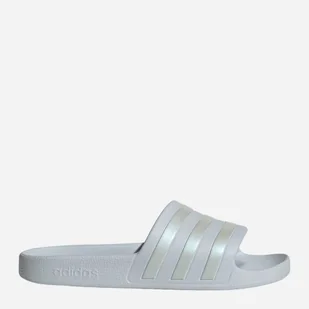 Klapki basenowe damskie adidas Adilette Aqua IF0894 40.5 Szare (4066765076168) - Klapki i japonki damskie - miniaturka - grafika 1