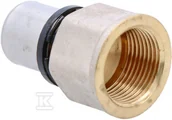 Łączniki, trójniki, kształtki - Złączka podłączeniowa PURMO CLEVERFIT z gwintem wewnetrznym 20x3/4" GW - miniaturka - grafika 1