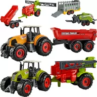 Samochody i pojazdy dla dzieci - MAXY C.O. MAXY C.O. Farma - zestaw maszyn 6szt. 5902802907318 - miniaturka - grafika 1