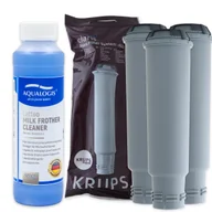 Akcesoria i części do ekspresów do kawy - Zestaw Krups filtr KRUPS F08801 3szt, Latteo 250ml - miniaturka - grafika 1