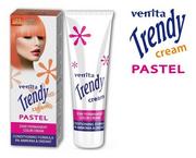 Farby do włosów i szampony koloryzujące - Venita Trendy Cream Pastel, krem do koloryzacji włosów, 23 Słodka Morela - miniaturka - grafika 1