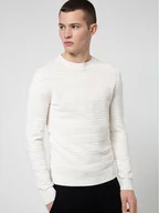 Swetry damskie - Hugo Sweter Sottor 50446415 Beżowy Regular Fit - miniaturka - grafika 1