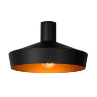 Lampy sufitowe - Lucide Cardiff 30187/40/30 plafon lampa sufitowa 1x60W E27 czarny/złoty - miniaturka - grafika 1