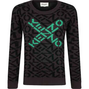 KENZO KIDS Sweter | Regular Fit | z dodatkiem wełny - Swetry dla chłopców - miniaturka - grafika 1