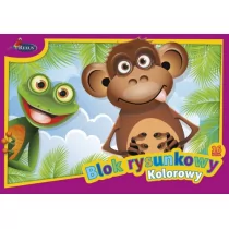 BENIAMIN REXUS Bloki rysunkowe KOLOROWY A4/16 - Szkolne artykuły papiernicze - miniaturka - grafika 1