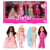 Lalki dla dziewczynek - Barbie SignatThe Movie Chelsea 4-pak lalek w wersji filmowej JBH77 - miniaturka - grafika 1
