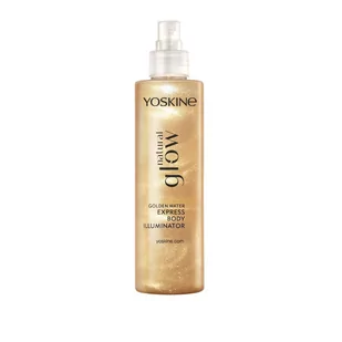 Yoskine Natural Glow Lekka Mgiełka do ciała ze złotym pyłem 200.0 ml - Rozświetlacze do twarzy i ciała - miniaturka - grafika 1