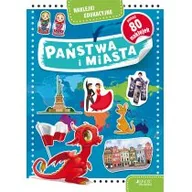 Książki edukacyjne - PAŃSTWA I MIASTA NAKLEJKI EDUKACYJNE Opracowanie zbiorowe - miniaturka - grafika 1