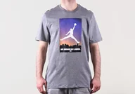 Koszulki męskie - Nike Air Jordan 23 Tee Carbon Heather - miniaturka - grafika 1