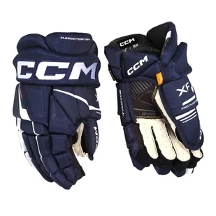 Rękawice hokejowe CCM Tacks XF Navy/White Senior 13 cali - Hokej - miniaturka - grafika 1