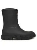 Kalosze damskie - Hunter Kalosze Downpour Tall Wellington HFRW0001251 Czarny - miniaturka - grafika 1