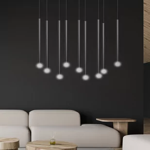 Emibig SELTER 9 BLACK 552/9 lampa wisząca 9x20W/G9 IP20 552/9 - Lampy sufitowe - miniaturka - grafika 4