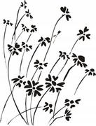 Naklejki na ścianę - Naklejka na ścianę łąka Kompozycja kwiatowa 8, 60x46 cm - miniaturka - grafika 1