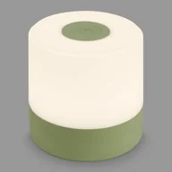 Lampy stojące - Briloner Lampa stołowa LED Smal, akumulator, 2 700 K, zielona - miniaturka - grafika 1