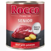 Mokra karma dla psów - Rocco Senior, 6 x 800 g - Wołowina z ziemniakami - miniaturka - grafika 1