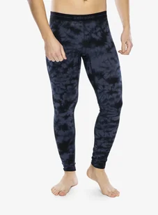 Legginsy termoaktywne Icebreaker Merino 200 Oasis Leggings Cloud Dye - graphite/black/cd - Kalesony - miniaturka - grafika 1