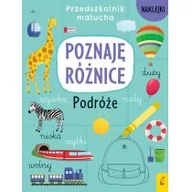Edukacja przedszkolna - Foksal Przedszkolnik malucha Poznaję różnice Podróże - miniaturka - grafika 1