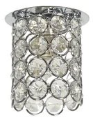 Lampy sufitowe - Candellux Podtynkowa halogenowa OPRAWA sufitowa OCZKO SK-73 2203973 Chrom transparentny - miniaturka - grafika 1