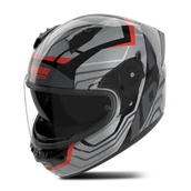 Kaski motocyklowe - Kask Integralny Nolan N60-6 Eclettico Czarno/Szary/Czerwony MetalS - miniaturka - grafika 1