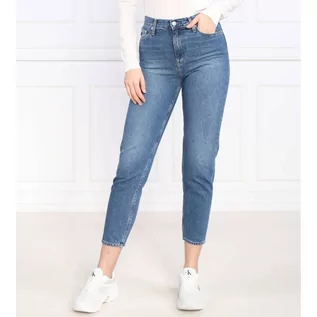 Spodnie damskie - CALVIN KLEIN JEANS Jeansy | Mom Fit - grafika 1