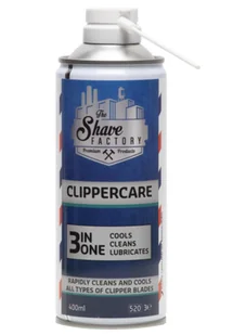 The Shave Factory - Clippercare Spray 3in1 - Spray do maszynek 3w1  400ml - Dezynfekcja - miniaturka - grafika 1