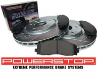 Tarcze hamulcowe - Przednie klocki + WIERCONE tarcze hamulcowe 330mm POWERSTOP RAM Cargo Van 2012- - miniaturka - grafika 1