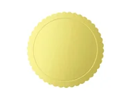 Ciasta i półprodukty do ciast - Podkład tortowy złoty - 20 cm - miniaturka - grafika 1