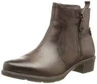 Botki damskie - Tamaris Comfort Damskie sztyblety 8-85300-29-341, szarobrązowy, 38 EU Weit - miniaturka - grafika 1