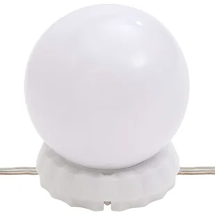 Toaletka z LED, czarna, materiał drewnopochodny Lumarko! - Toaletki - miniaturka - grafika 9