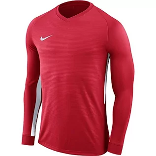 Koszulki sportowe męskie - Nike Męska koszulka piłkarska Dry Tiempo Premier z długim rękawem - grafika 1