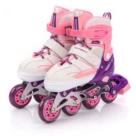 Rolki - Różowe rolki 38-41 ABEC-7 Kauczuk płoza Aluminium - miniaturka - grafika 1