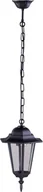 Lampy ogrodowe - Kaja Standard lampa wisząca zewnętrzna 1x60W czarna K-5009HCZARNY - miniaturka - grafika 1