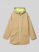 Kurtki i płaszcze dla dziewczynek - Kurtka z kieszeniami z patką - miniaturka - grafika 1