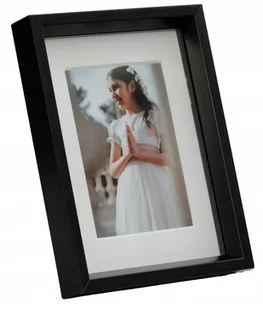 Ramka na zdjęcie 13x18 Black czarna 3D PP9x13 - Ramki na zdjęcia - miniaturka - grafika 1