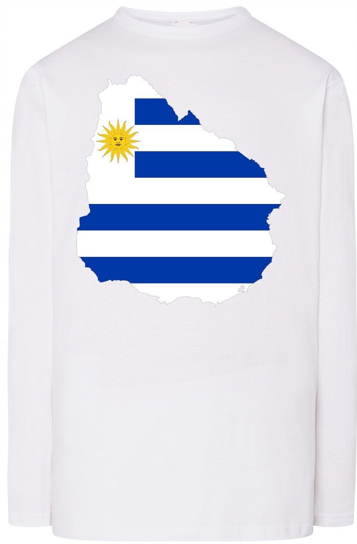 Urugwaj Męska Modna Bluza LongsleeveNadruk R.5XL