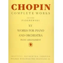 Chopin Complete Works XV Works for piano and orchestra - Książki o kulturze i sztuce - miniaturka - grafika 1