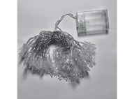 Oświetlenie świąteczne - Lampki choinkowe BELINE LED Snowflake/Star 10m/80 lampek ciepły biały - miniaturka - grafika 1