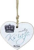 Dewocjonalia - Tabliczka drewniana - Mały Książe - serce - miniaturka - grafika 1