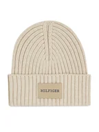 Czapki męskie - Tommy Hilfiger Czapka AM0AM12752 Beżowy - miniaturka - grafika 1
