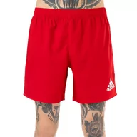Spodnie sportowe męskie - Spodenki adidas 3-Stripes DY8499 - czerwone - miniaturka - grafika 1