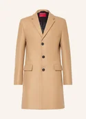 Płaszcze damskie - Hugo Płaszcz Wełniany Migor beige - miniaturka - grafika 1